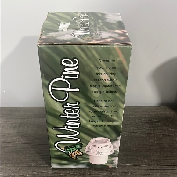 Holiday Tealight Holder - White - Picture 3 of 3